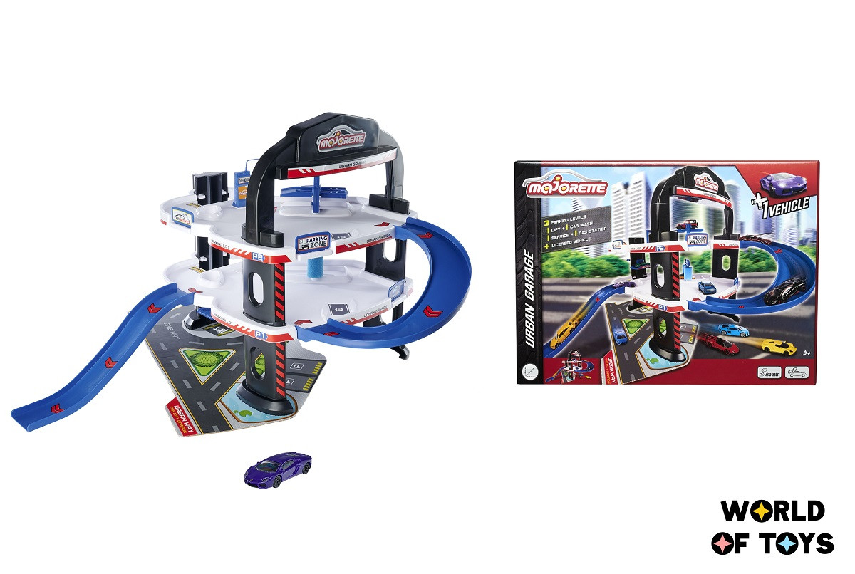 Ігровий набір Majorette Міський гараж 3 поверхи (2059985), фото 1
