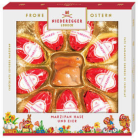 Марципановые яйца Niederegger Marzipan Hase und Eier 175g