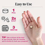 Вітаміни для волосся для жінок Viviscal Екстра Сила, 60 таблеток. Зроблено в США., фото 7