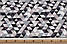 Бязь "Міні трикутники 2 см сірі та чорні", №2609, фото 2
