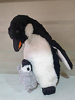 Мягкая игрушка " Пингвин с Малышом " 25см ( M45511 )