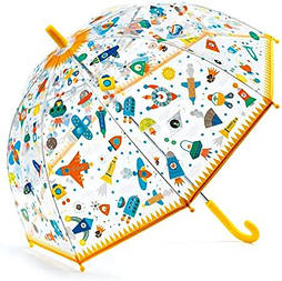Дитяча парасолька прозора Djeco Космос DD04707
