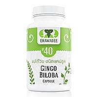 Средство для сосудов головного мозга Ginkgo Biloba 100 шт. Erawadee № 40 (8859292820405)