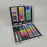 Набор для рисования фломастеры карандаши С 49386 (10) 2 види, 130 елементів, у валізі
