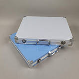 Набор для рисования фломастеры карандаши С 49386 (10) 2 види, 130 елементів, у валізі, фото 2