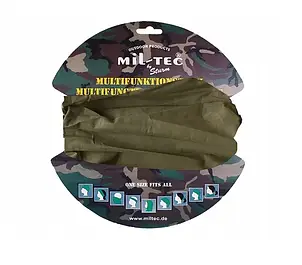 Шарф багатофункціональний mil-tec olive, фото 3