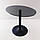 Скляний кавовий стіл Commus Solo 450 O gray-black-blm60, фото 7