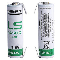 Литиевая батарейка SAFT LS 14500 CNR (AA)