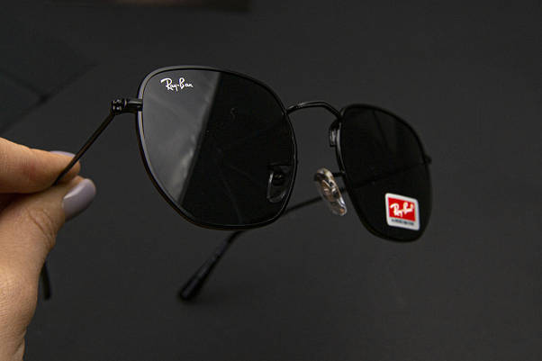 Сонцезахисні окуляри RAY BAN (арт. RB3548) чорні/чорна оправа, фото 5