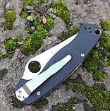 Ніж складний Wolf Spyderco Para-Military 2, Liner lock, G10 чорний, фото 3