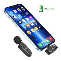 Hoco L15 iP Crystal бездротовий цифровий петличний мікрофон