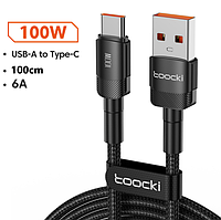 Кабель USB Type-C 100w для быстрой зарядки PD QC 4.0 100см