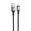 Кабель для зарядки Lightning Apple BOROFONE BX83 |1м/2.4A| Чорний, фото 2