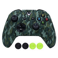 Силиконовый чехол Ralan для геймпада Xbox One Army-Green