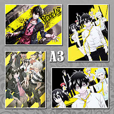 Плакати А3 Аніме Blood Lad