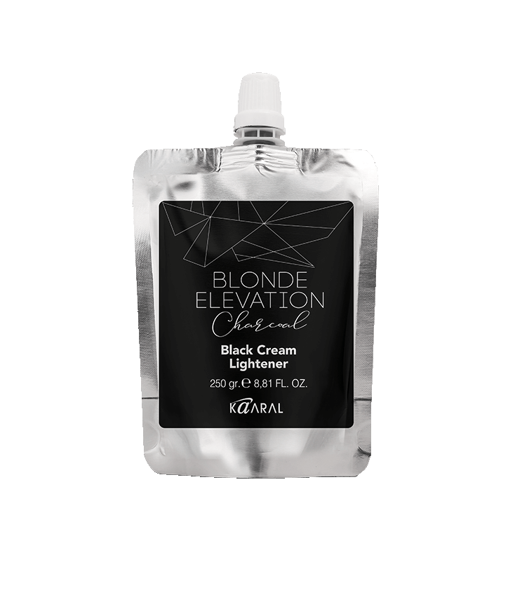 Крем для волосся, що освітлює Kaaral Blonde Elevation Charcoal Black Cream Lightener 250 мл