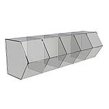 Диспенсер EKOSTAR для мармеладов, снеків, горіхів 5 комірок, фото 2