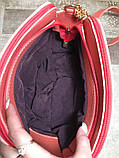 Жіноча Сумочка клатч з ланцюжком  шкір.заступник сумка на плече., фото 3