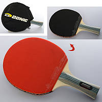 Ракетка для настольного тенниса в чехле Donic MS 3123, 1шт, EVA/резина