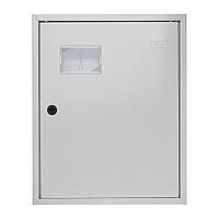 Корпус металевий навісний ЩОРн- 1/12  IP31 PRO 1-фазний лічильник та 12 модулів