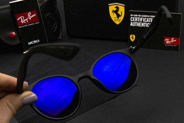 Сонцезахисні окуляри RAY BAN Ferrari поляризаційні UV400 (арт. P851), фото 6