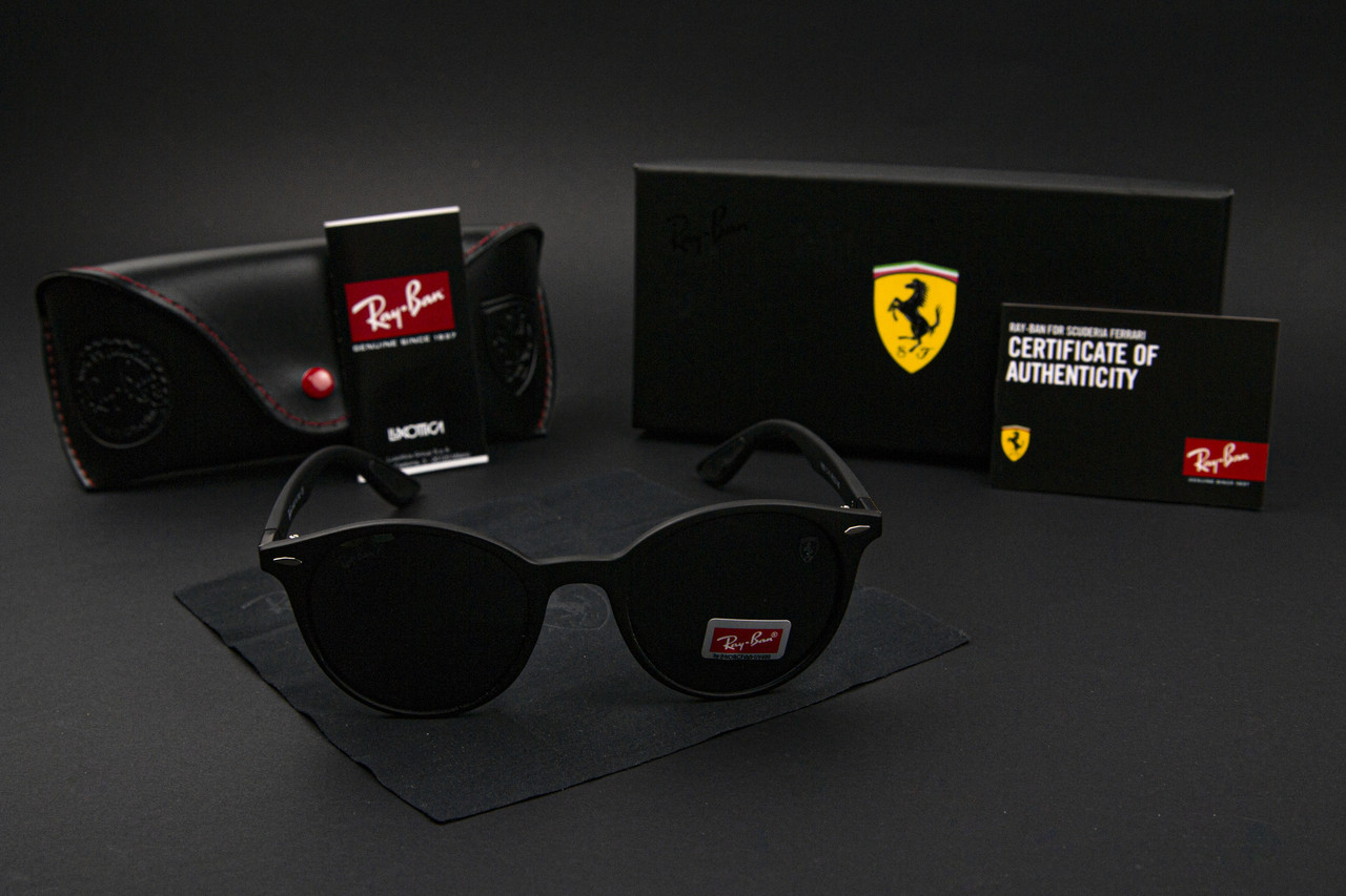 Сонцезахисні окуляри RAY BAN Ferrari поляризаційні UV400 (арт. P851)