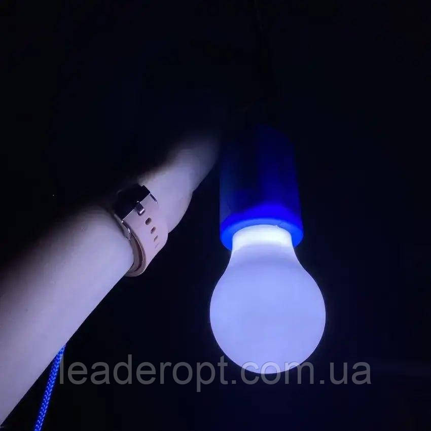 ОПТОМ Переносная светодиодная походная лампа на батарейках со шнуром TY-6088 - фото 2 - id-p1786222563