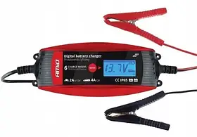 Зарядний пристрій імпульсний 4A 6-12V AMiO DBC-02088