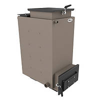 Шахтний котел Холмова Бізон Оптіма з верткальним завантаженням