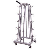 Підставка для набірних гантелей чотиристороння на 20 шт., фото 2