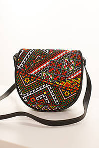 Молодіжна сумка Saddle "Український орнамент кольоровий"