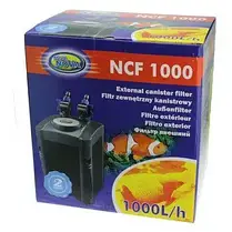 Фільтр зовнішній, Aqua Nova NCF 1000, 1000 л/год. Каністровий фільтр із повним комплексом фільтрувальних матеріалів, фото 3