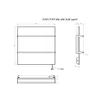 Керамічна сушарка для рушників Teploceramic TCMT 400 WHITE, фото 4