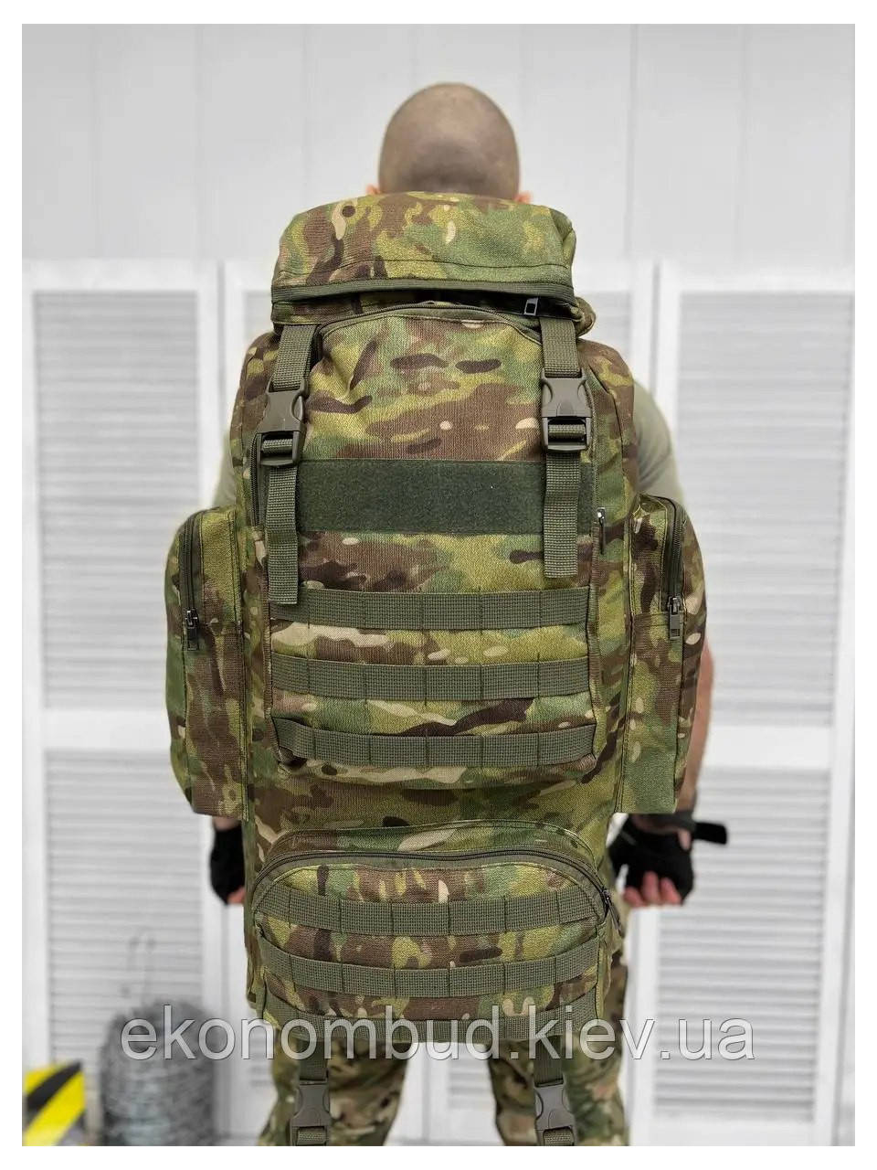 Тактичний  армійський рюкзак 80л П2-3!
