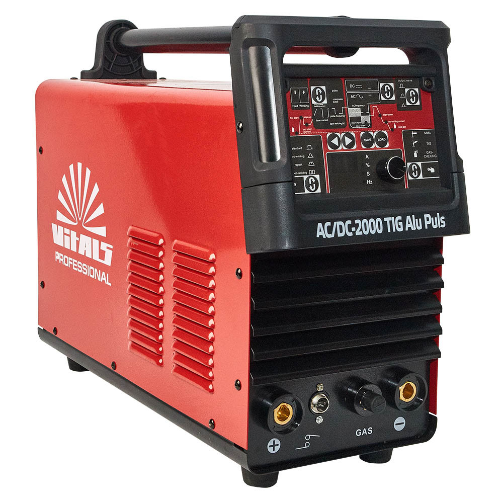 Зварювальний апарат Vitals Professional AC/DC-2000 TIG Alu Puls