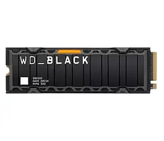 WD 1TB M.2 PCIe Gen4 NVMe Black SN850X Heatsink (WDS100T2XHE)