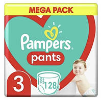 Подгузники-трусики Pampers pants 3 на 128 шт