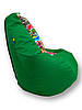 Крісло мішок груша зелений Roblox (120x75) Роблокс, фото 5