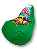 Крісло мішок груша зелений Roblox (120x75) Роблокс, фото 7
