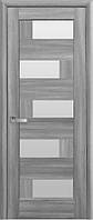 Межкомнатные двери KFD Пальмира / Palmira ольха норвежская ПВХ (со стеклом сатин)