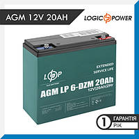 Аккумулятор тяговый свинцово-кислотный AGM LP 6-DZM-20