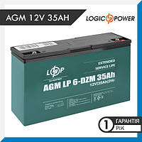 Аккумулятор тяговый свинцово-кислотный AGM LP 6-DZM-35