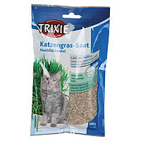 Семена для выращивания травы для котов Trixie с составом для улучшения пищеварения 100 г