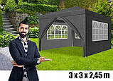 Садовий павільйон 3х3, торговий павільйон, дачний павільйон, фото 9