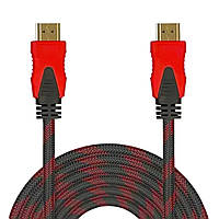 Кабель HDMI-HDMI 1.5 метра, hdmi кабель для телевизора и приставки, компьютера | hdmi подовжувач (NS)