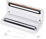 Вакууматор для пакування їжі + рулон плівки 3м Adler AD 4503 (130 Вт, ширина до 30 см, польський), фото 4