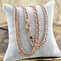 Ланцюжок Xuping No 098.  Золото (рожеве покриття) 54 см х 4 мм