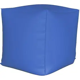 Пуф куб Синій S — 33х33х33