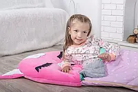 Дитячий спальний мішок-трансформер Котик S - 120 х 60 см., фото 3