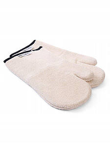 Рукавиці пекарські 2 шт 34,5 см. до 250 З молочного кольору Hendi (556603)